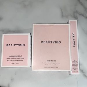 Skincare for firming and tightening. Contains moisturizer, eye gels, eye stick